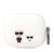 Karl Lagerfeld and Choupette Apple Airpods Pro szilikon tok fehér (KLACAPSILKCW)
