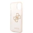 Guess Apple iPhone 14 Pro Max (6.7) Big 4G Full Glitter hátlapvédő tok arany (GUHCP14XPCUGL4GGO)