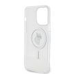 Karl Lagerfeld IML Choupette MagSafe Apple iPhone 15 Pro (6.1) hátlapvédő tok átlátszó (KLHMP15LHFCCNOT)