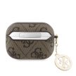 Guess 4G Script Charm Apple Airpods Pro 2 PC/PU tok barna (GUAP2P4E4CDW)