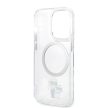 Karl Lagerfeld IML Karl and Choupette NFT MagSafe Apple iPhone 15 Pro Max (6.7) hátlapvédő tok átlátszó (KLHMP15XHNKCIT)