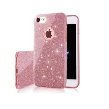   Glitter (3in1) - Apple iPhone 13 Pro Max (6.7) pink szilikon tok