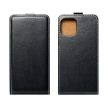 Slim Flexi Fresh flip tok -  Samsung A037F Galaxy A03s (2021) lefelé nyíló mágneses könyv tok szilikon belsővel fekete