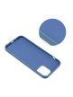 Forcell Silicone Lite tok - Apple iPhone 14 (6.1) kék szilikon tok