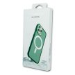 Magsafe Apple iPhone 13 (6.1) TPU/PC tok (vezetéknélküli töltéshez) zöld