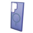 Magsafe Samsung S721 Galaxy S24 FE TPU/PC tok (vezetéknélküli töltéshez) ibolya